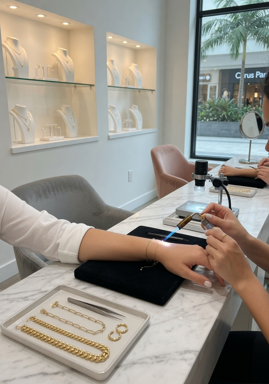 Inside a Prestige Jewelry showroom
